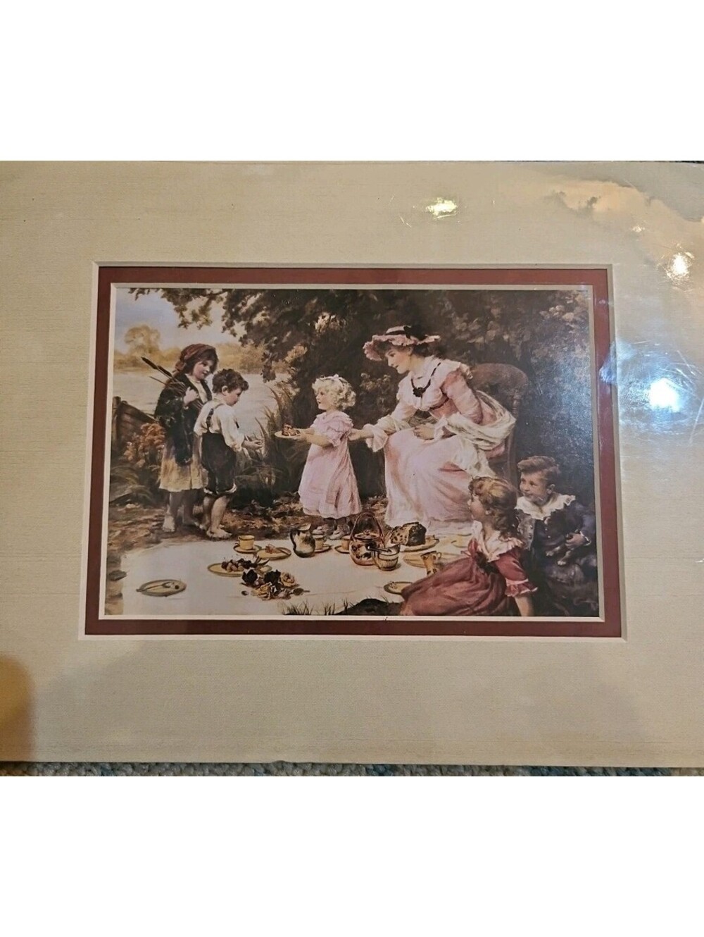 "Charity" By Frederick Morgan 6" X 5" Print - NEW